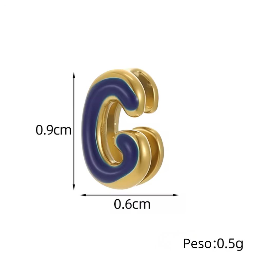 Bubble™️ - Collana Personalizzata con Nome 3D in Smalto Colorato | Minia