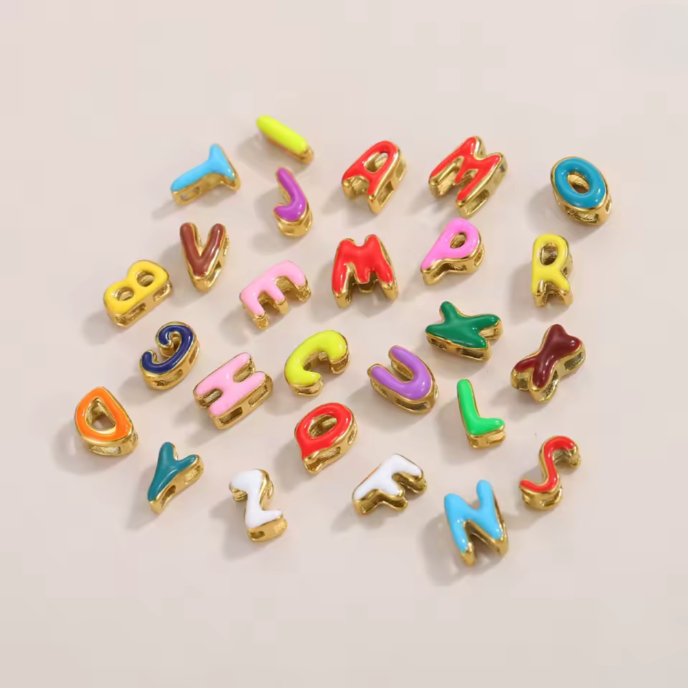 Bubble™️ - Collana Personalizzata con Nome 3D in Smalto Colorato | Minia