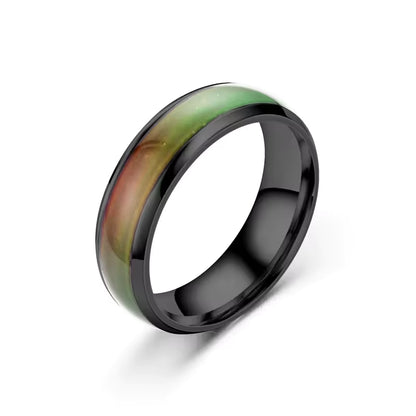 Anello dell'Umore Termocromatico in Acciaio Inossidabile | Minia
