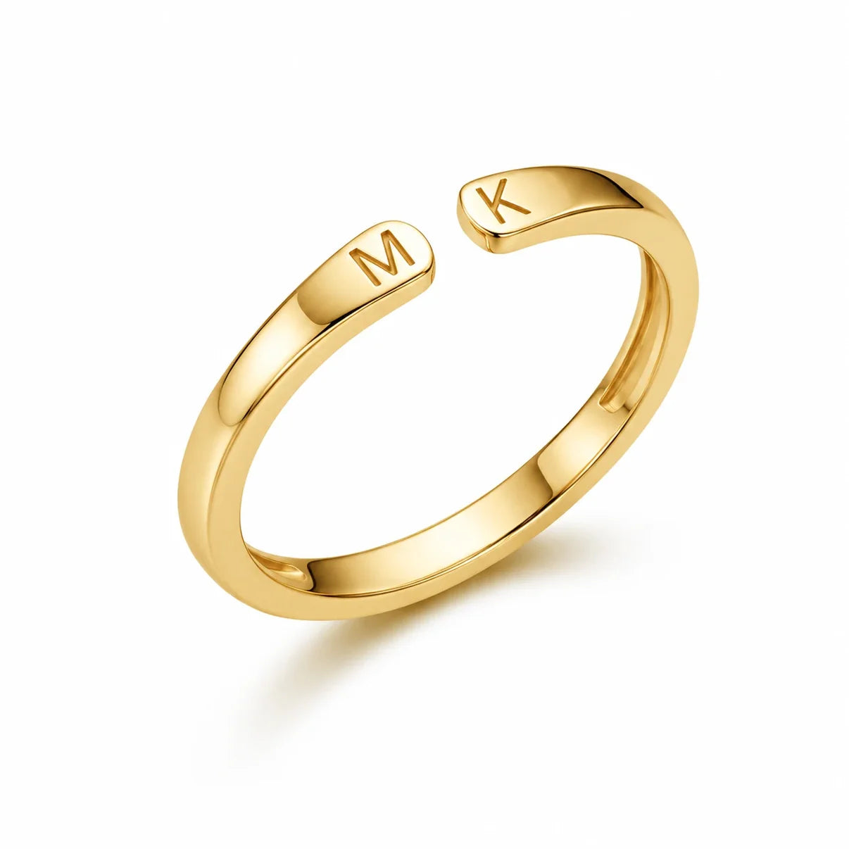 Anello Personalizzato con Due Iniziali | Minia