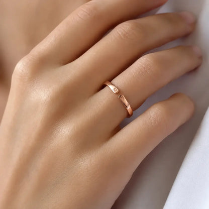 Anello Personalizzato con Due Iniziali | Minia