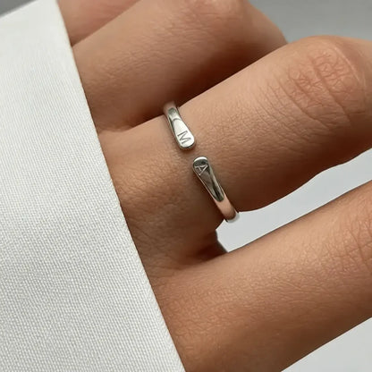 Anello Personalizzato con Due Iniziali | Minia