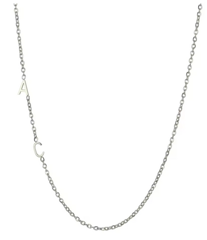 Collana con Iniziale Personalizzata in Acciaio Inossidabile | Minia